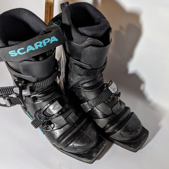 Scarpa 75mm 3 Pin Telemark Ski Boots 